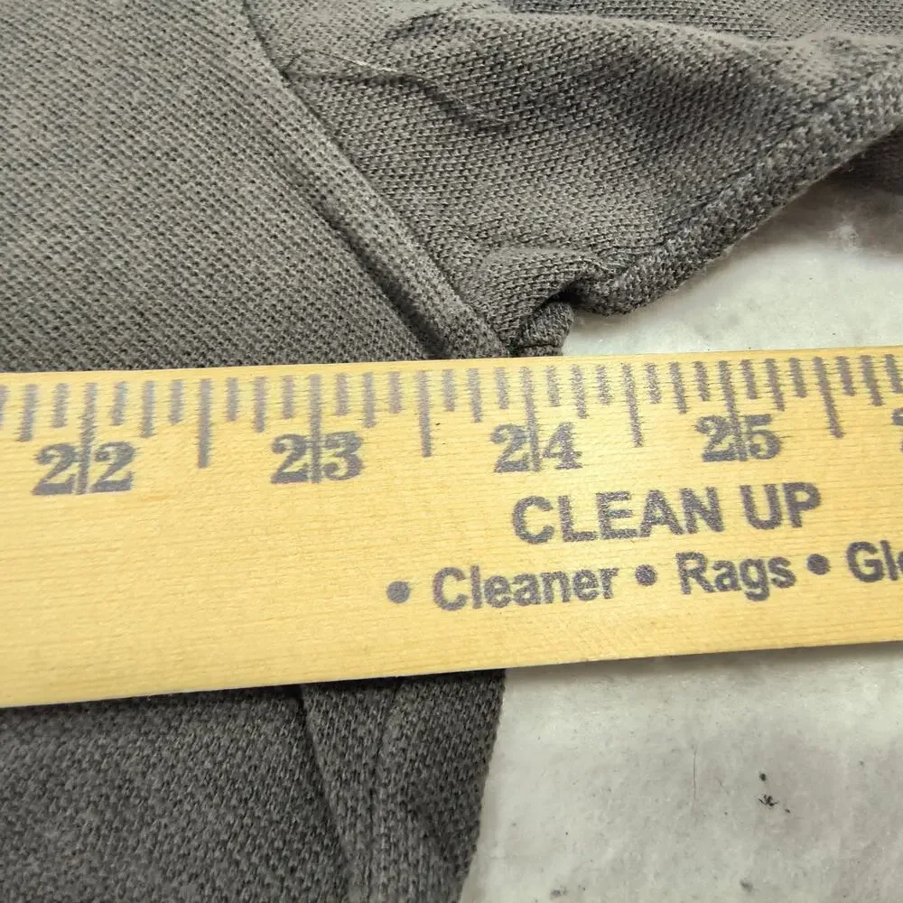 Polo by Ralph Lauren Casual Collared Polo Shirt Mens Size Large L Gray Black